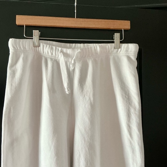 Frank & Eileen Catherine Raw Hem Cropped Sweatpants Size Medium - Picture 2 of 5